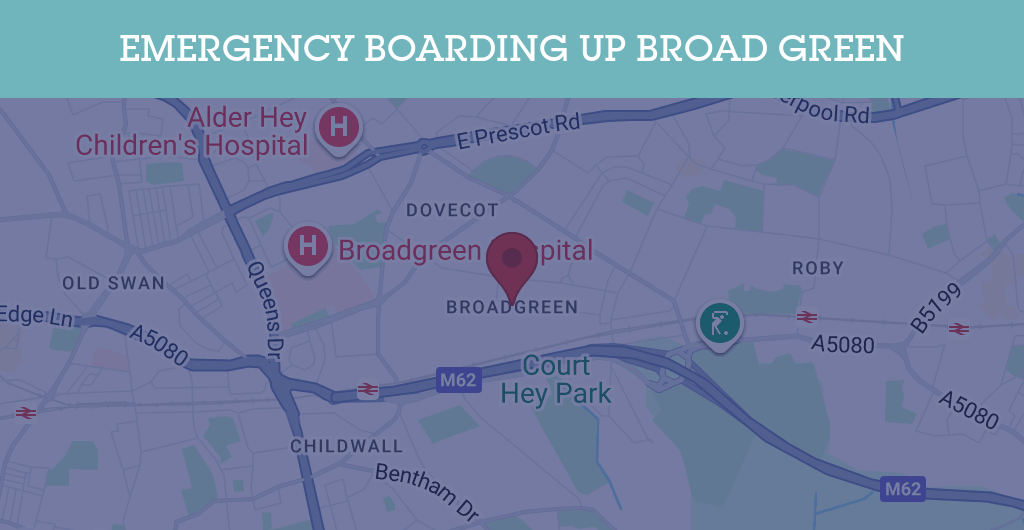 Emergency Boarding Up Services in Broad Green - CR postcode