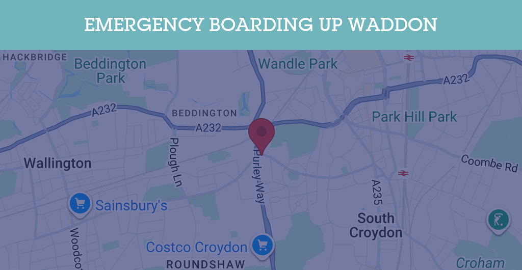 Emergency Boarding Up Services in Waddon - CR postcode
